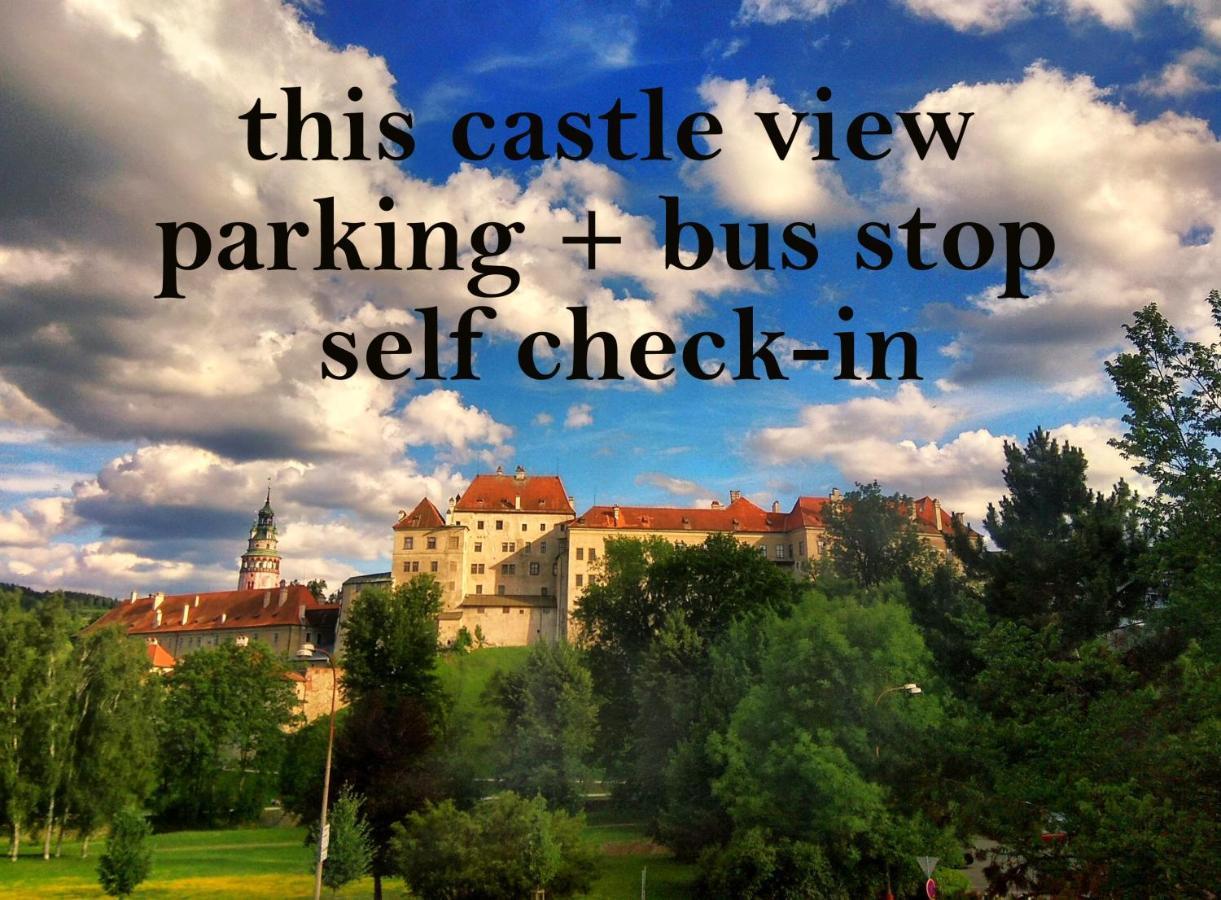 The Best Castle View-Bus Station, Parking, Center Чеський Крумлов Екстер'єр фото