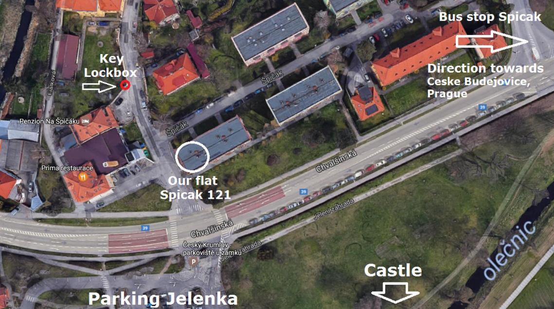 The Best Castle View-Bus Station, Parking, Center Чеський Крумлов Екстер'єр фото