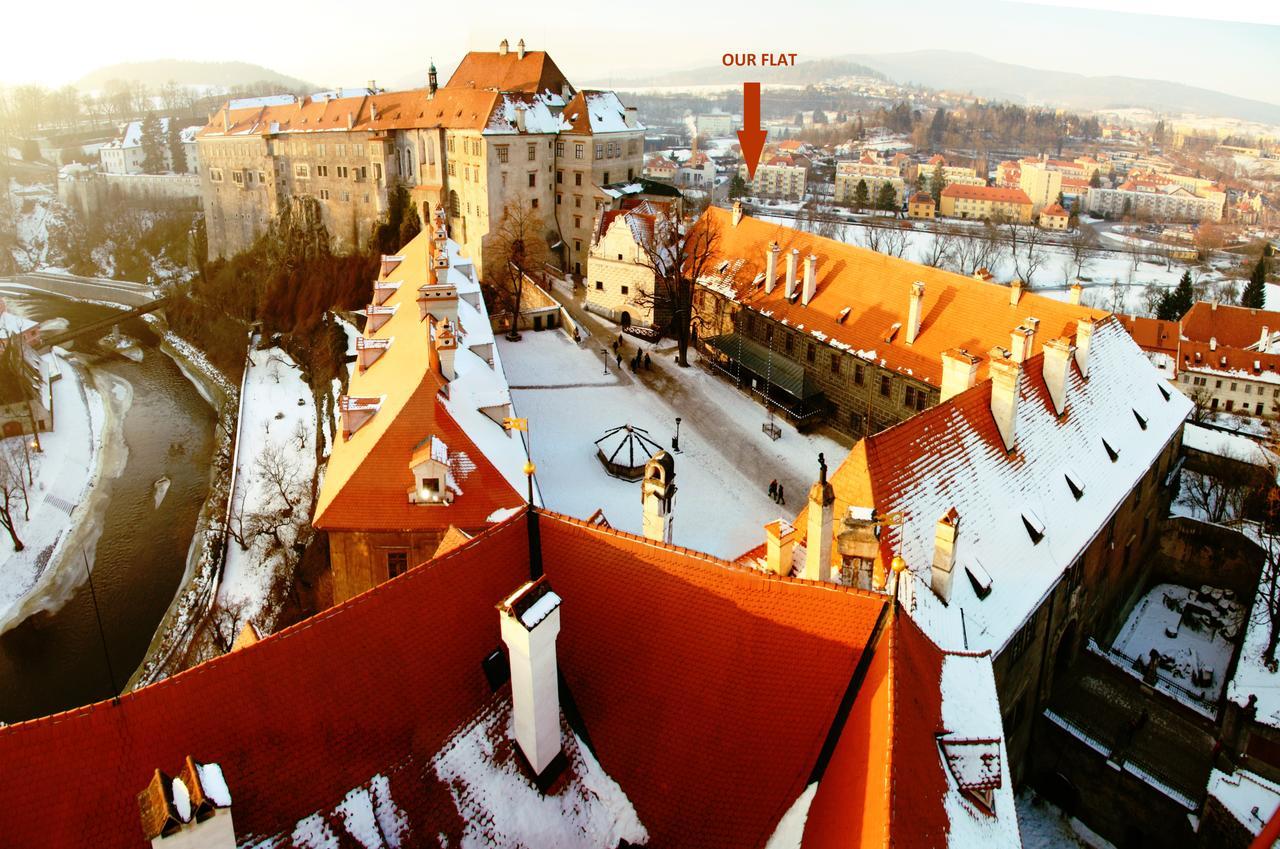 The Best Castle View-Bus Station, Parking, Center Чеський Крумлов Екстер'єр фото